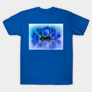 Blue Pansies T-Shirt